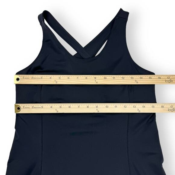 Pearl Izumi Womens Superstar Cross Back Cycling Mini Dress Large Black - Picture 14 of 16